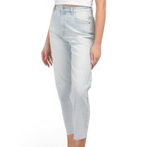 NEW ABRAND Venice Straight Leg Jeans in Bleached Blue for women 725 2m1
